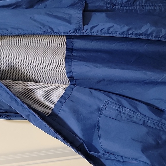 Woolrich Vintage Mens Royal Blue Windbreaker Size Small - Picture 10 of 13